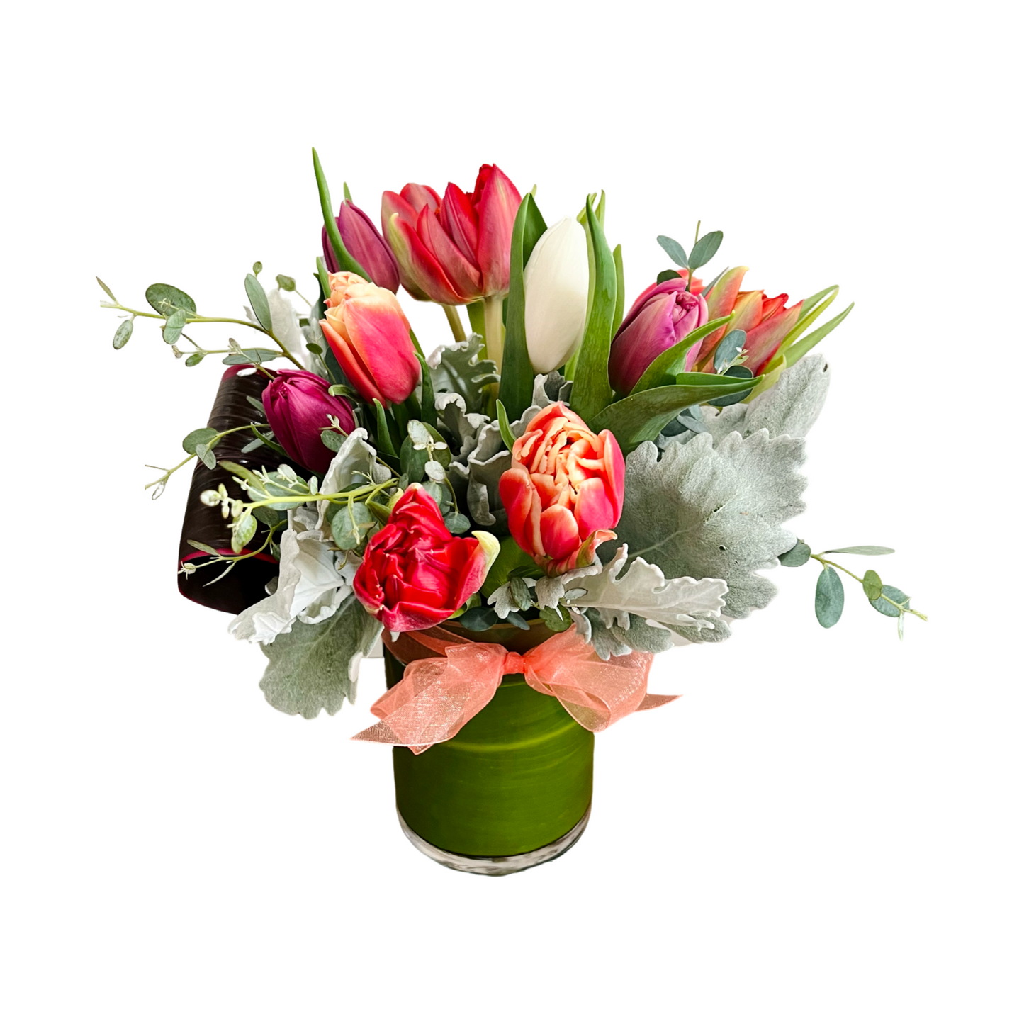 Totally Tulips - 12 Tulips | Fresh Flower Arrangement
