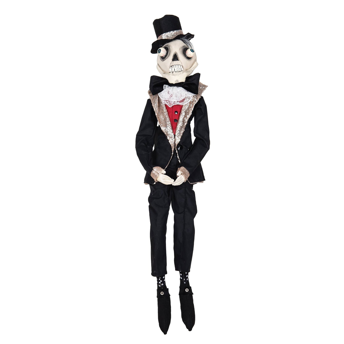 Bates Skeleton 36-inch Halloween art doll by Joe Spencer