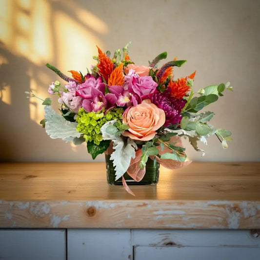 Cheerful Mix - Fresh Flower Arrangement Thimbleberry House