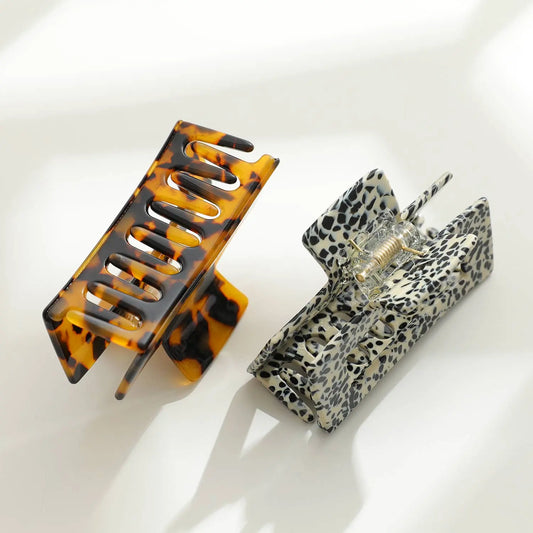 Luna | Classic Rectangle Eco-Friendly Claw Clip Adorro