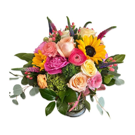 Colorful Blooms - Fresh Flower Arrangement Thimbleberry House