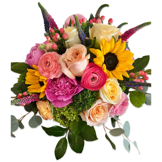 Colorful Blooms - Fresh Flower Arrangement Thimbleberry House