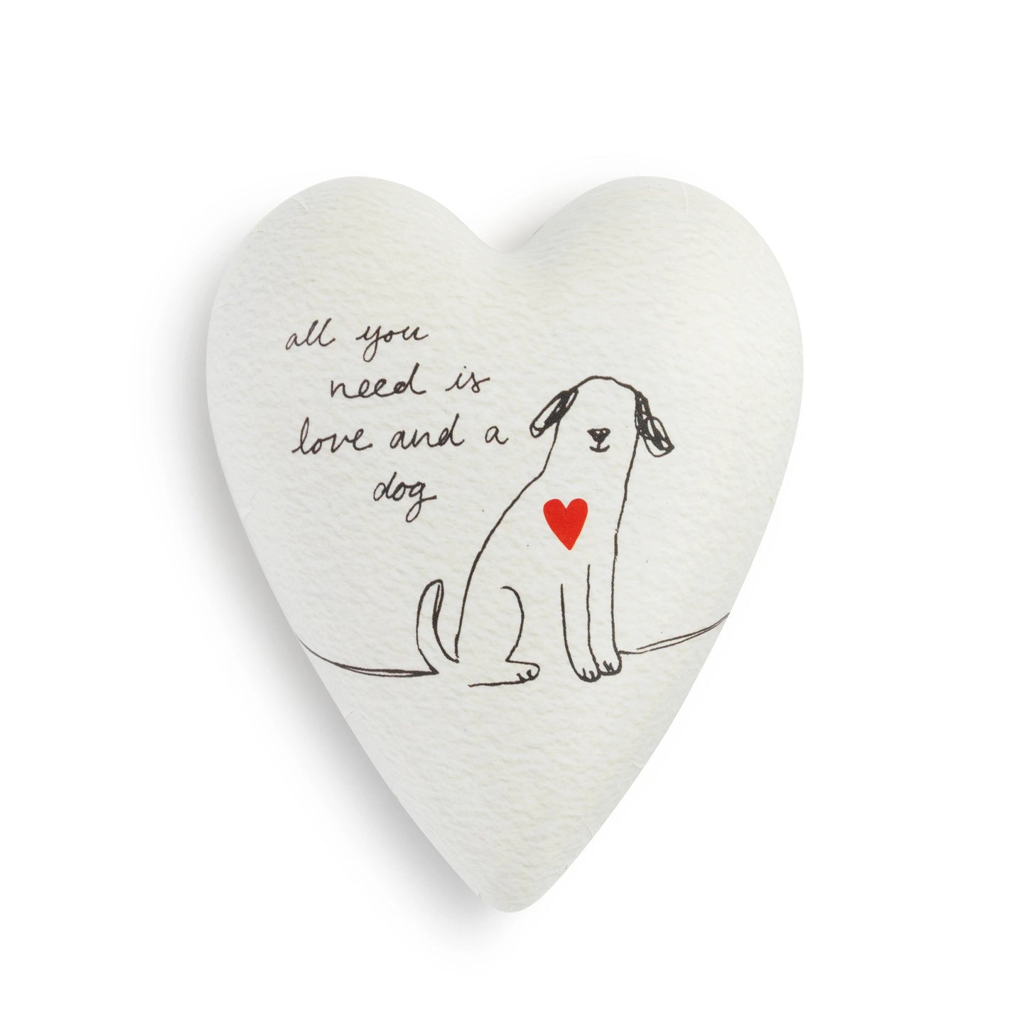 Dog Love Art Heart Keeper DEMDACO