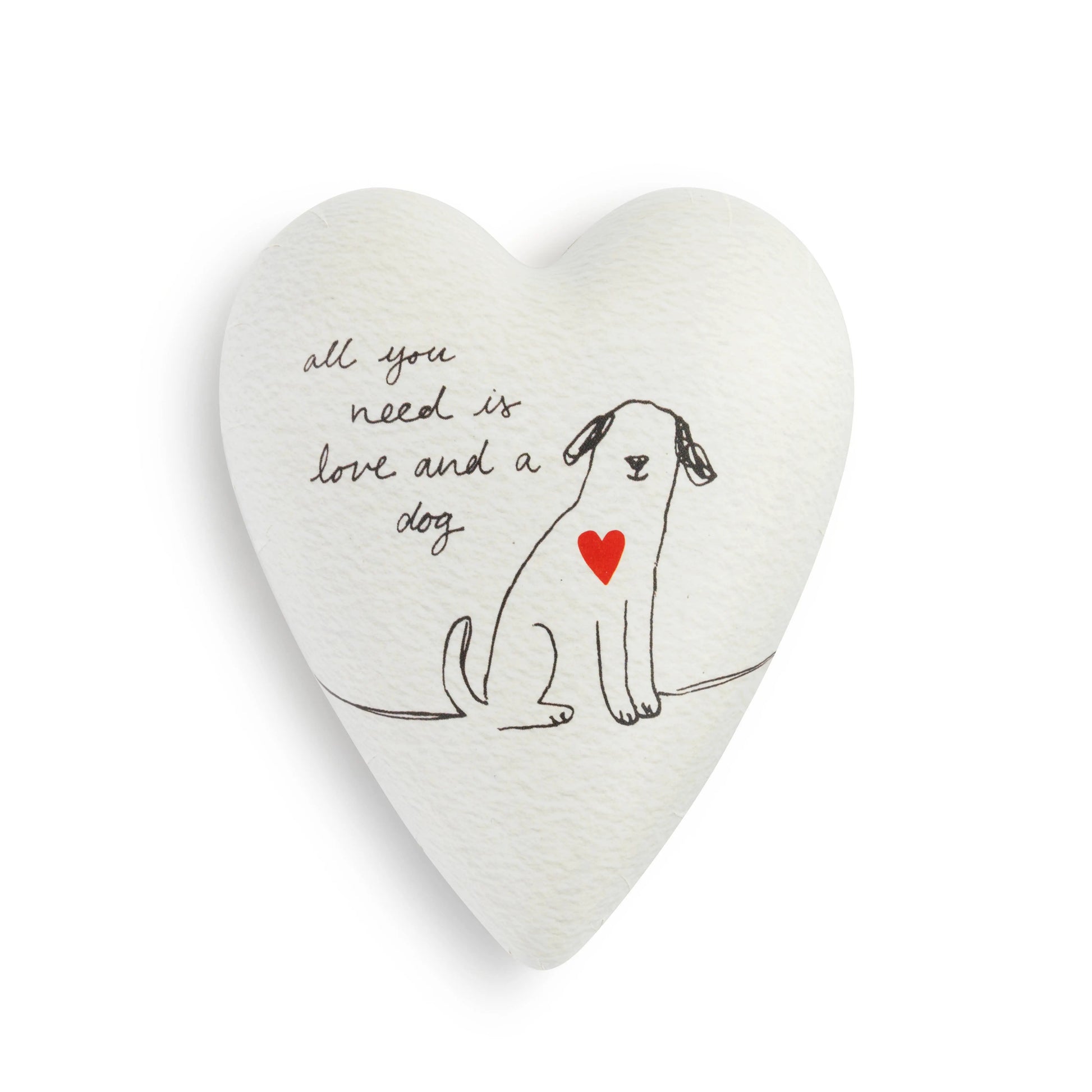 Dog Love Art Heart Keeper DEMDACO