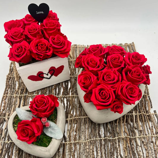 Everlasting Red Rose Box Thimbleberry House