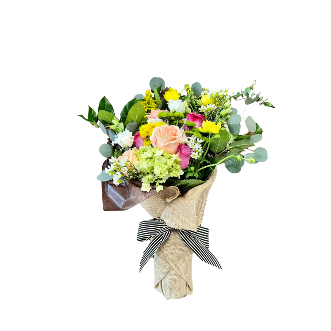 example of a gathered bouquet