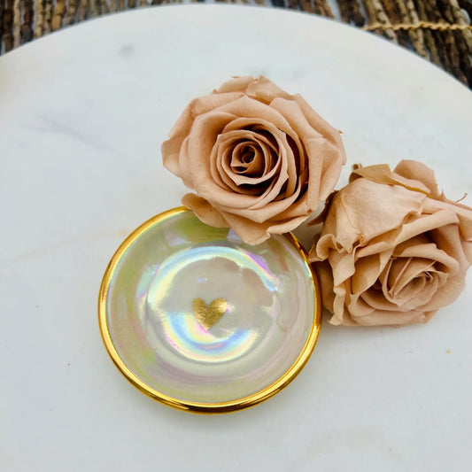 Decorative Trinket Dish Apricity Ceramics