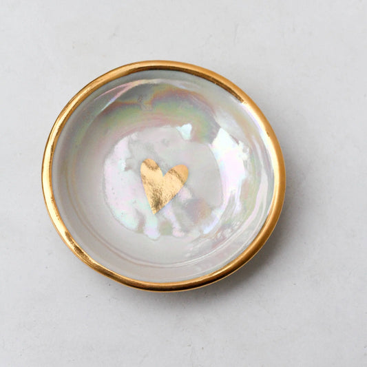 Decorative Trinket Dish Apricity Ceramics