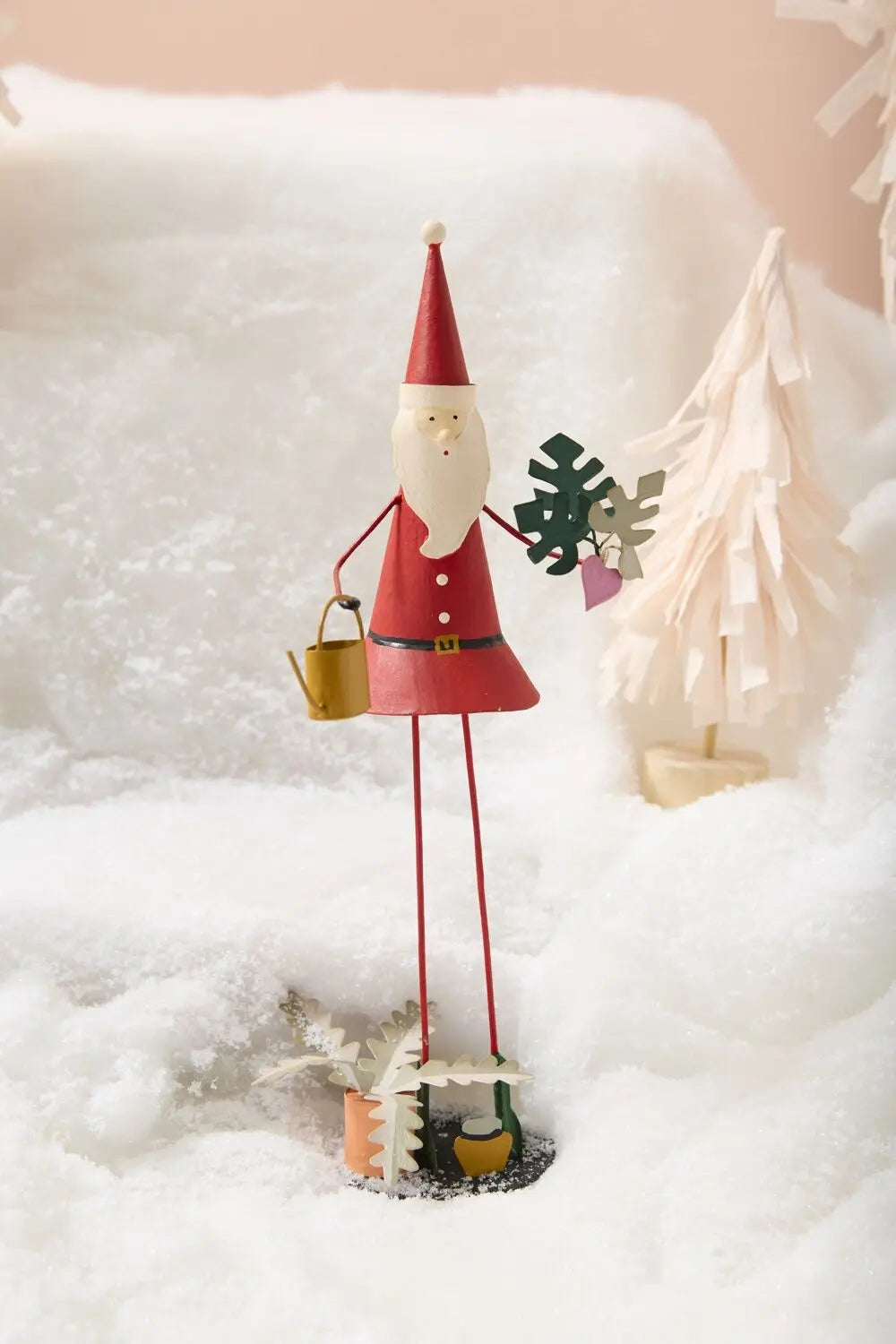 Gardening Santa Claus Accent Decor