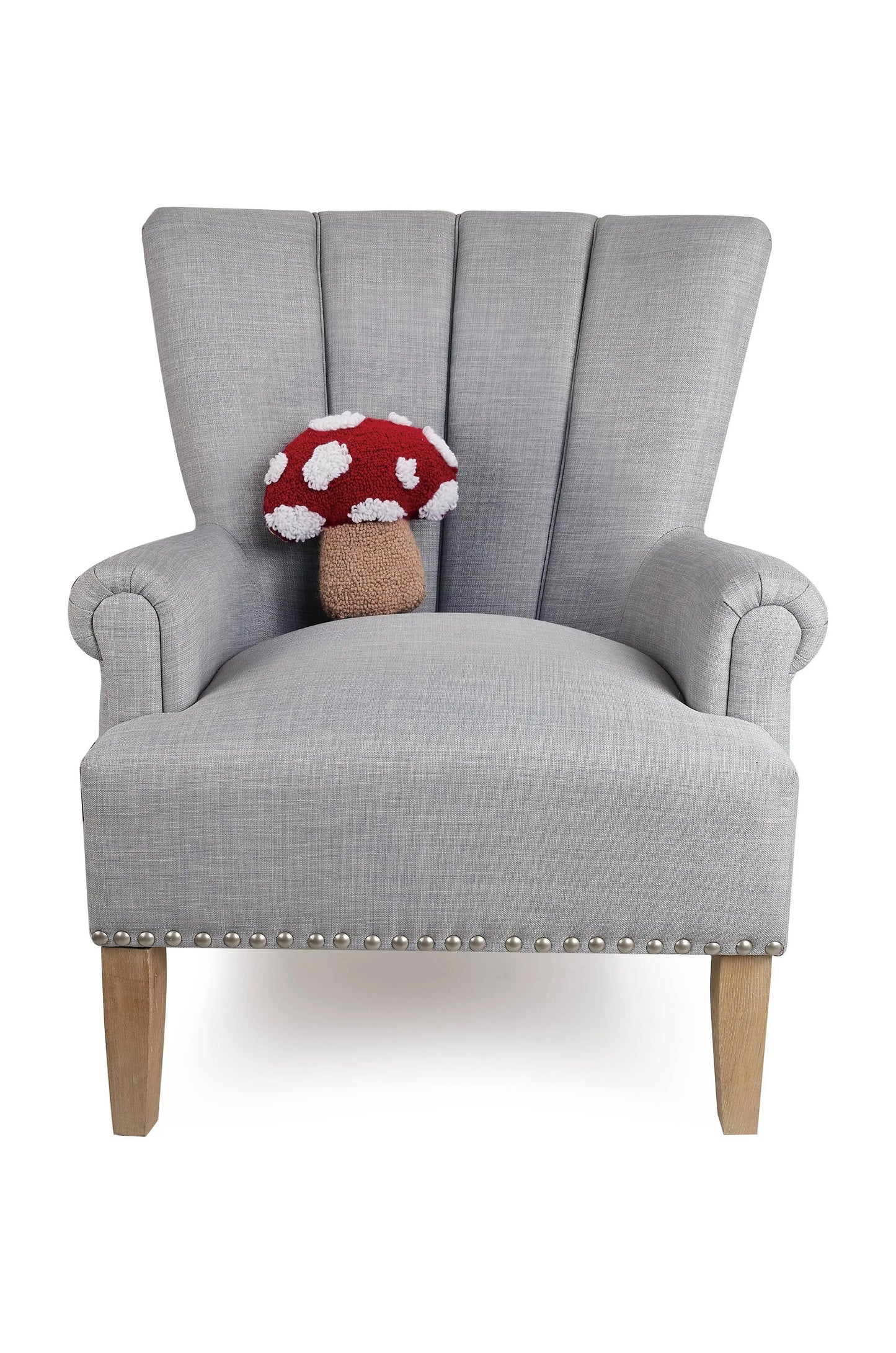 Mushroom Throw Pillow Peking Handicraft