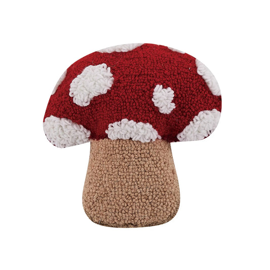 Mushroom Throw Pillow Peking Handicraft
