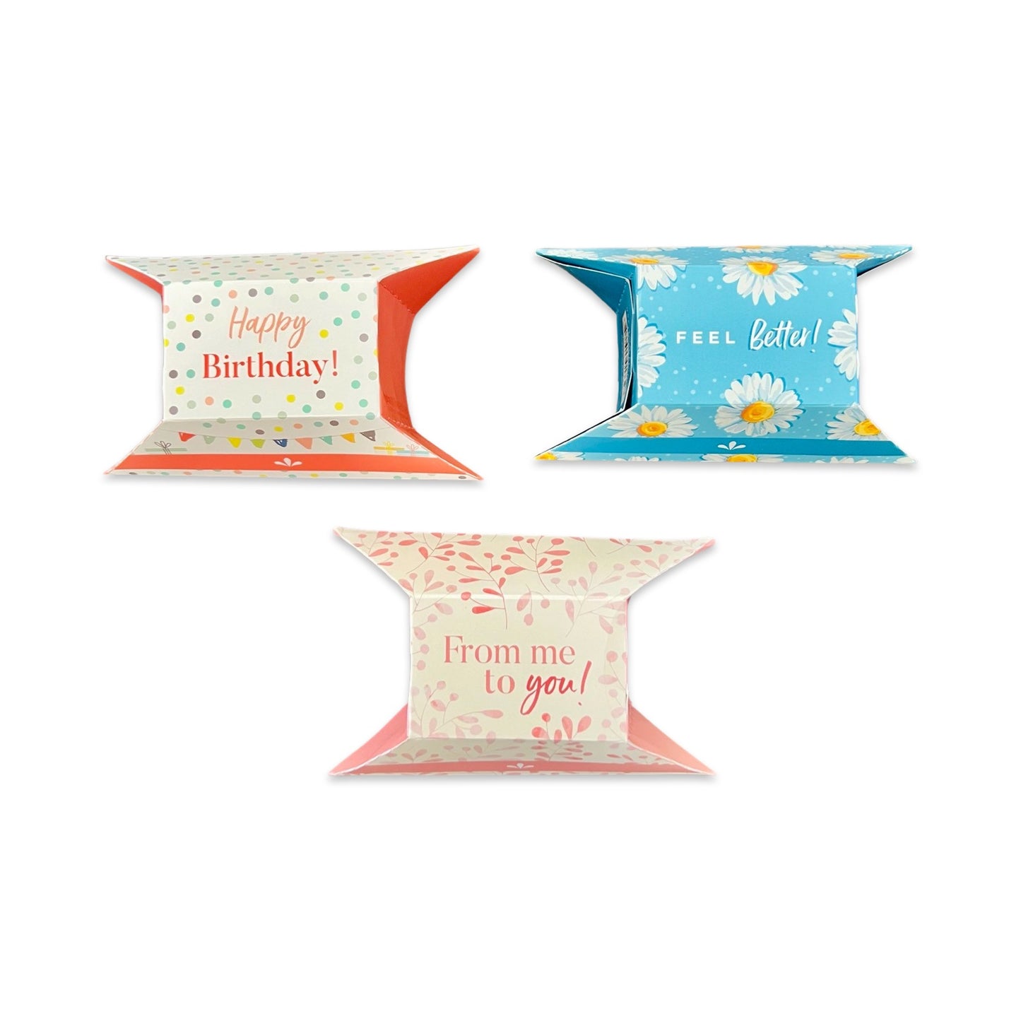 trio of shower steamers