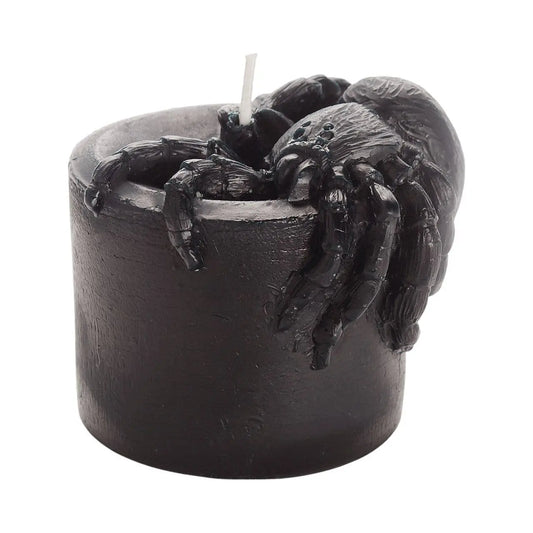 Beeswax Spider Pillar Candle Big Dipper Wax Works