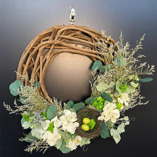 Spring Door Wreath Thimbleberry House