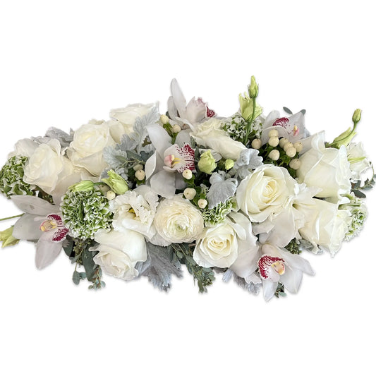 Floral Table Centerpiece - Fresh Flower Arrangement Thimbleberry House