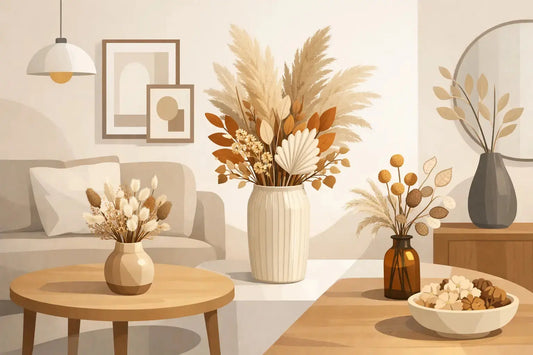 How to Arrange Dried Flowers Indoors Beautifully