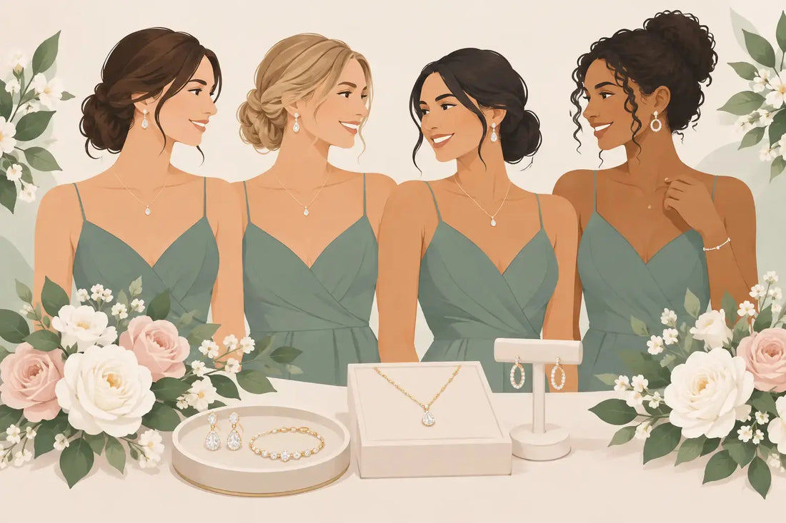 Best Jewelry for Bridesmaids They’ll Wear Again