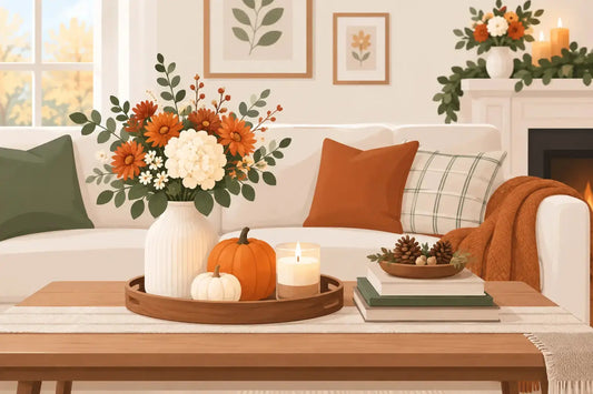How to Style Seasonal Home Decor With Heart