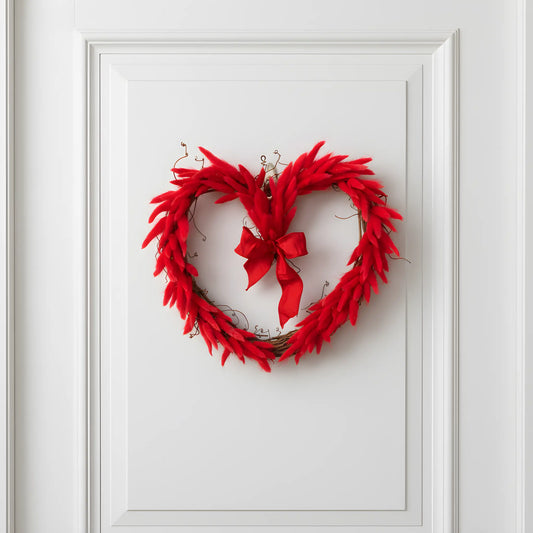 Red Heart Wreath Thimbleberry House