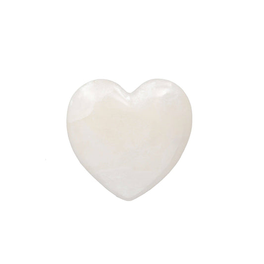 alabaster stone heart