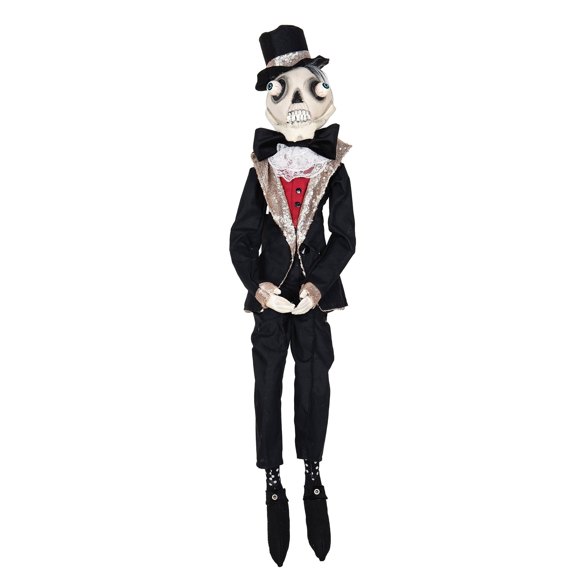 Bates Skeleton 36-inch Halloween art doll by Joe Spencer
