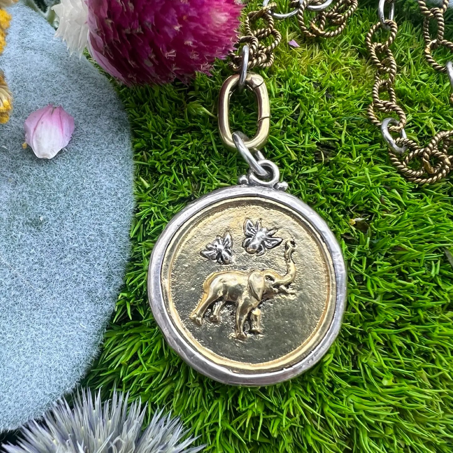 retired bee saved pendant by waxing poetic