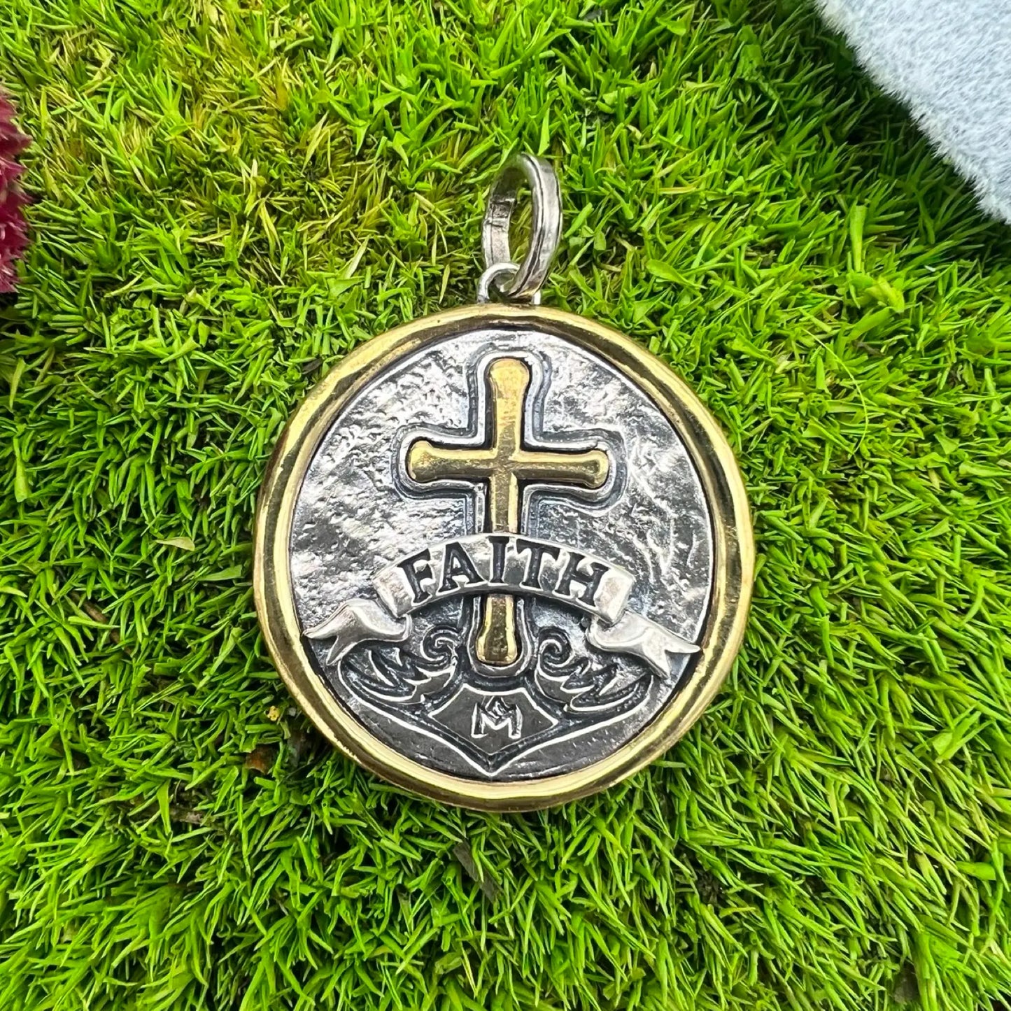 revolution medallion pendant - faith by waxing poetic