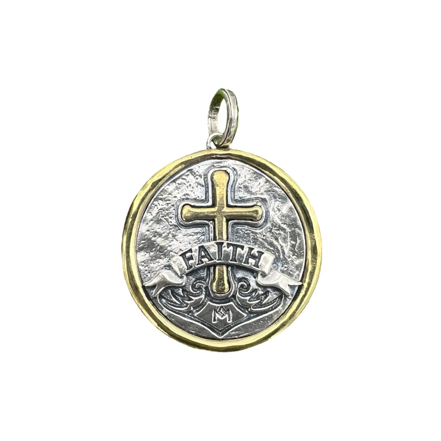 retired revolution faith medallion by waxing poetic