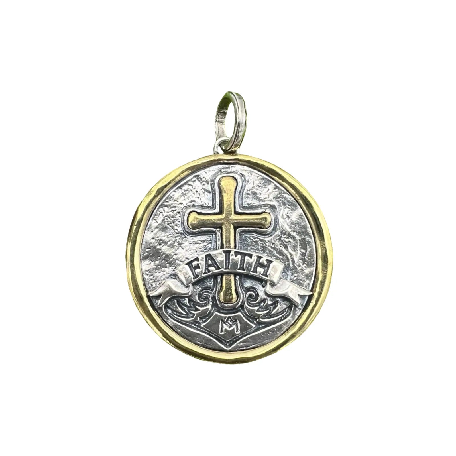 retired revolution faith medallion by waxing poetic