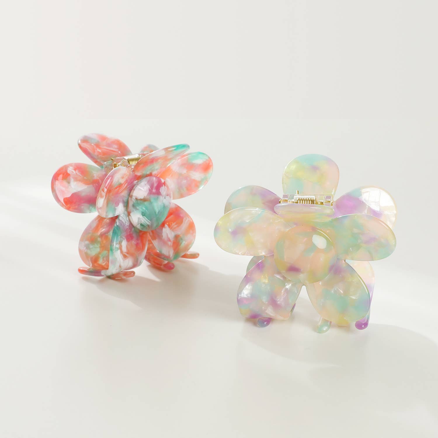 flower clip duo