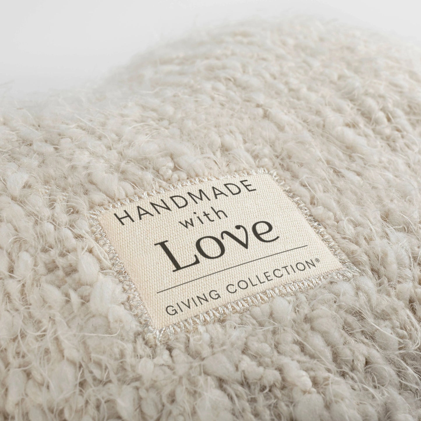 Cream Giving Heart DEMDACO