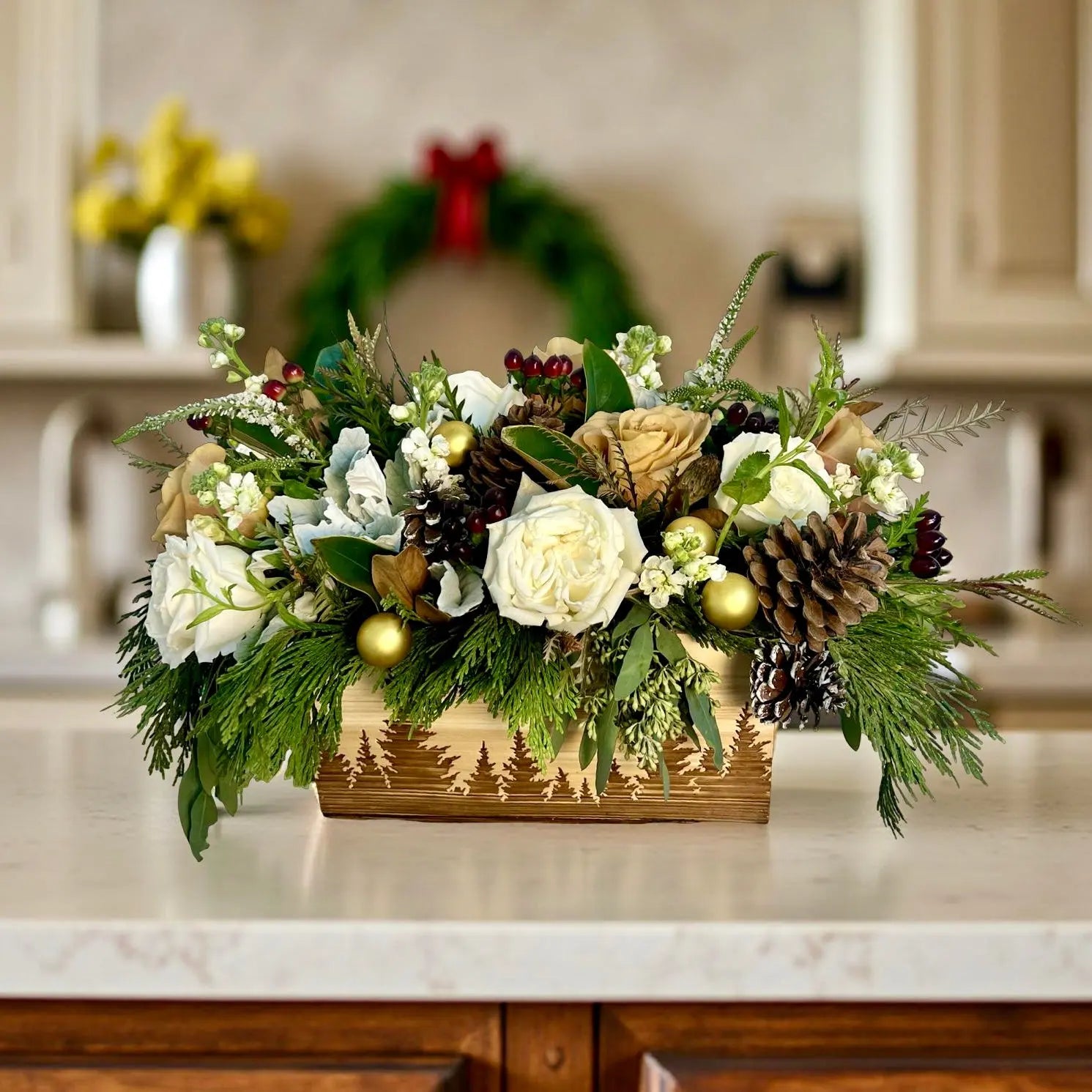 Festive Table Centerpiece Thimbleberry House