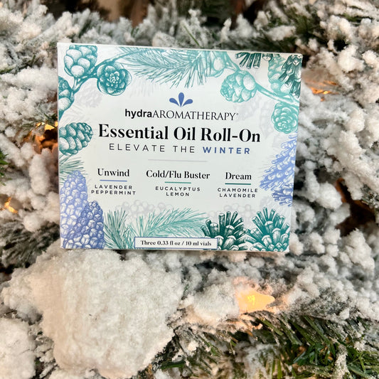 Winter essential oil roll-on set of three